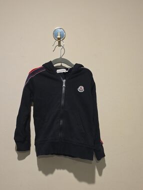 Moncler Kids Black Jogger Sweatpants Set Jogging Set Size 5 T 112cm